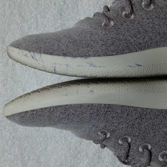 Allbirds WR Wool Runner Light Gray Running Shoes Size 9 Women's - Picture 7 of 9